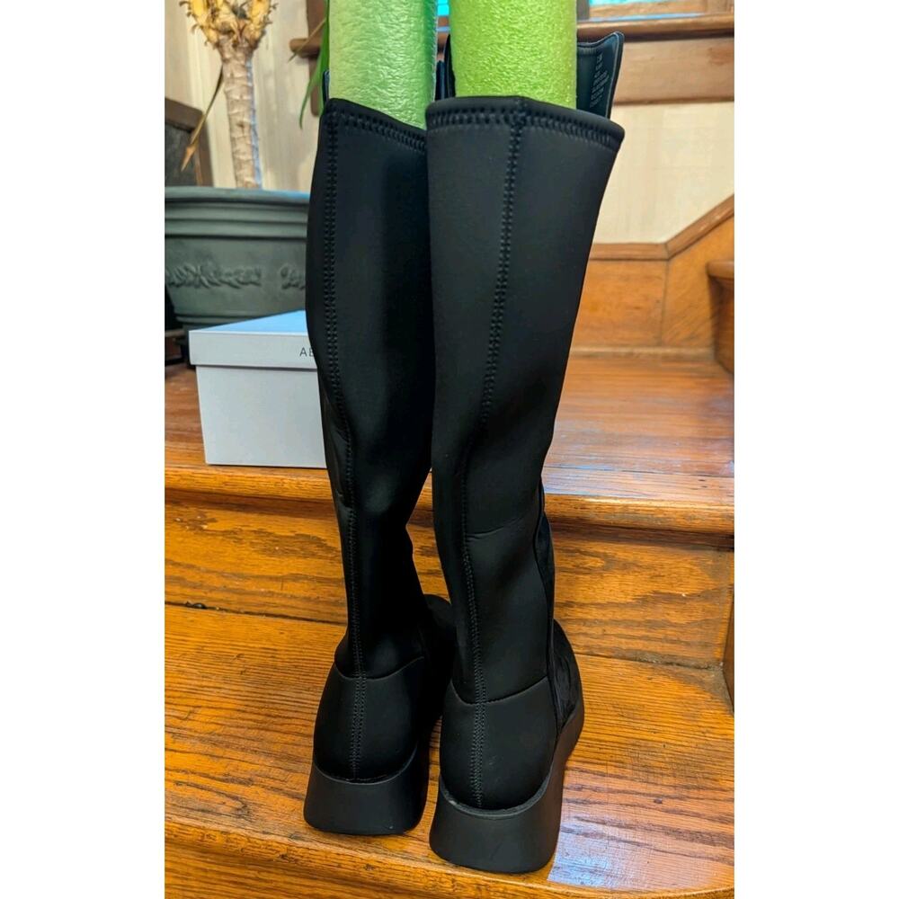 NWT Aerosoles Flavia Tall Riding Boots Women's 7.5M Black Box $110 - Picture 5 of 11